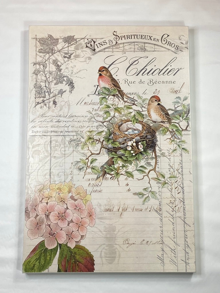 Matte board with wood frame 20" x 30"