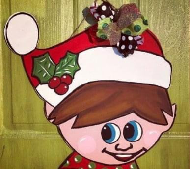 Santa Holiday Kids' Painting Saturday 12/2 10am-noon Ages 5+