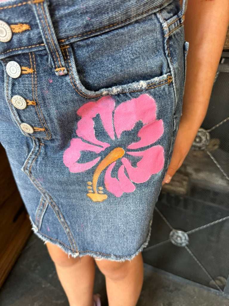 Paint your Denim!  Saturday, August 17, 9:30am - 11:30am