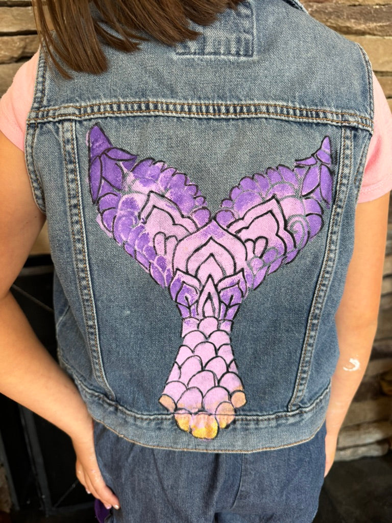 Paint your Denim!  Saturday, August 17, 9:30am - 11:30am