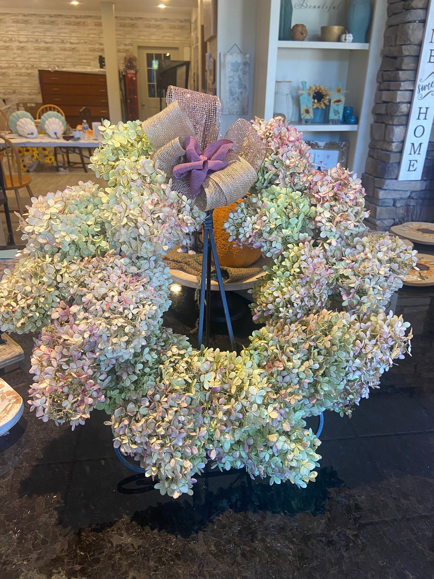 🌸 Everlasting Hydrangea Wreath Workshop 🌸