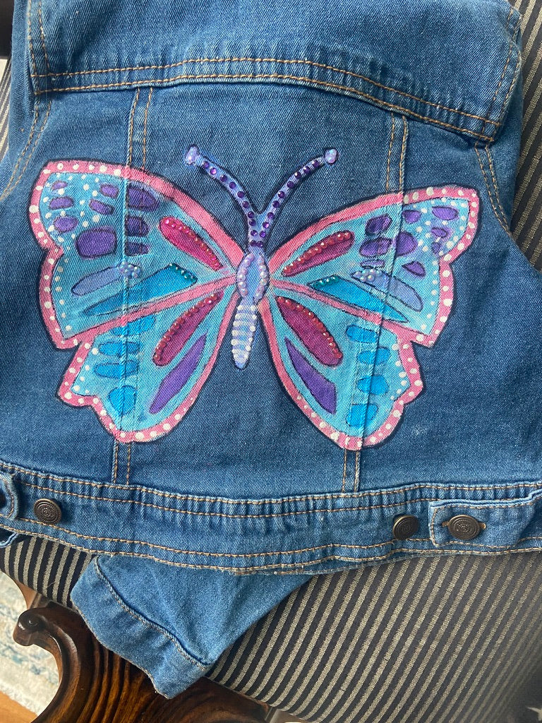 Paint your Denim!  Saturday, August 17, 9:30am - 11:30am