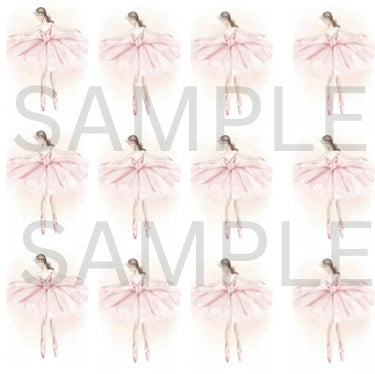 Watercolor Ballerina Printable