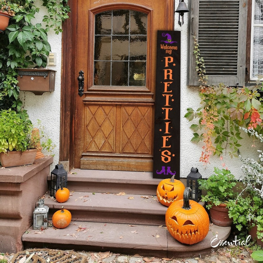 🎨👻 Halloween-Themed Porch Leaner Paint Party! 🎃🖌️