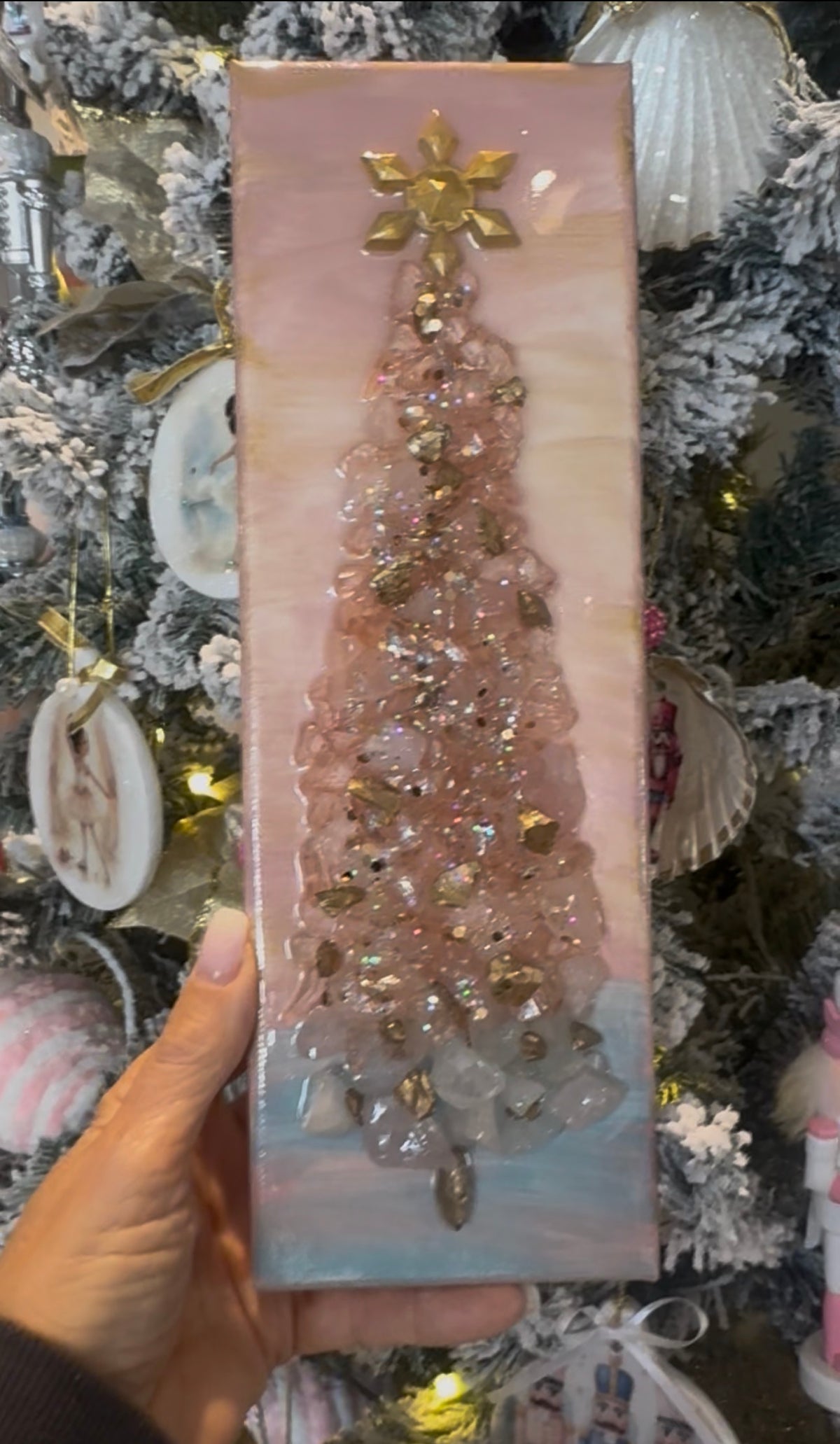 Glass & Resin Christmas Tree Class 🎄 Tuesday Nov 10, 5:30pm