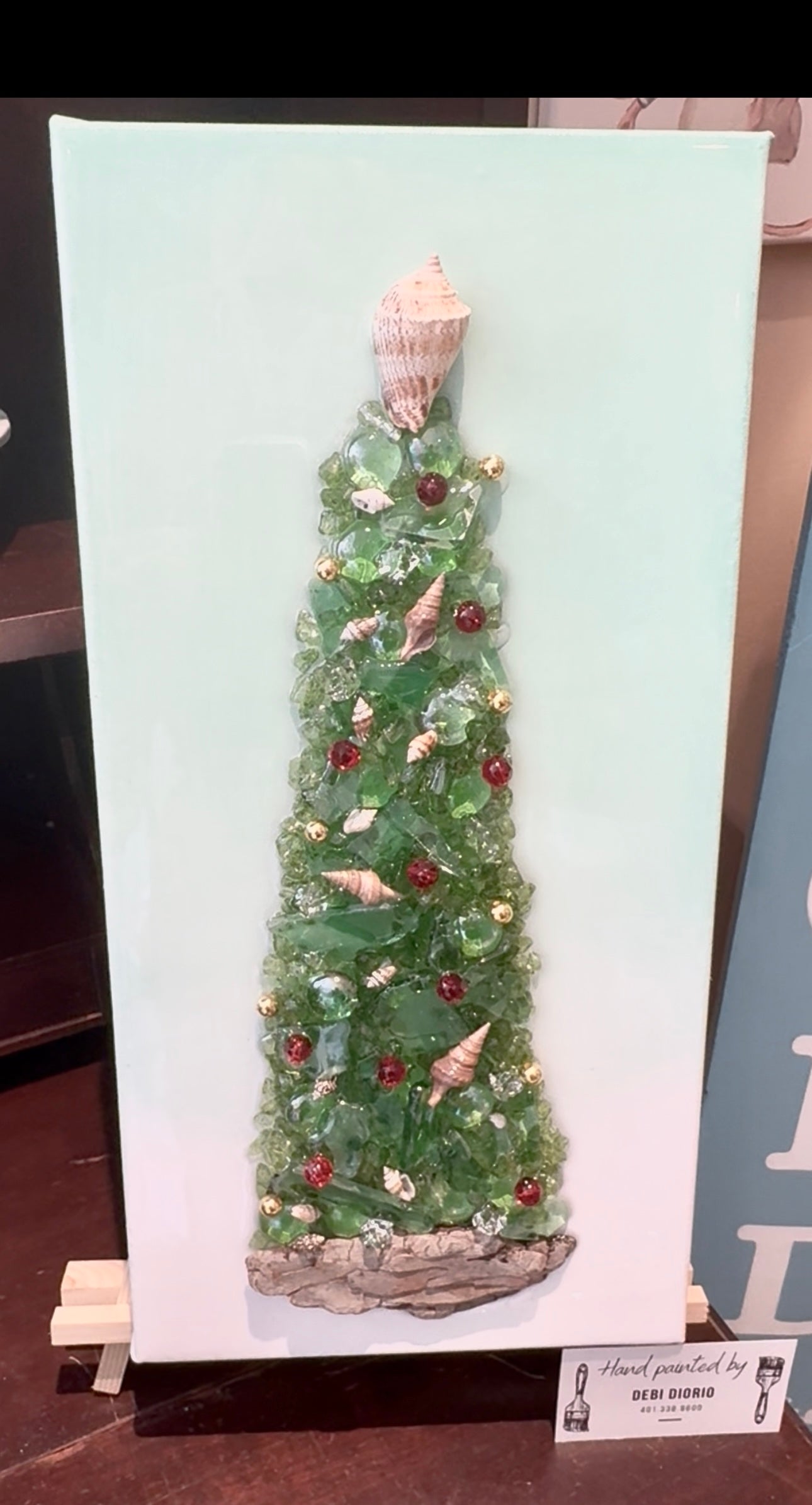 🎄 Glass & Resin Christmas Tree Class 🎄 Dec 3, 5:30pm