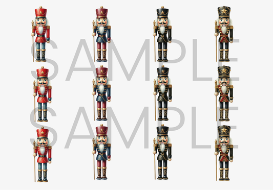 Traditional Nutcracker Printable Set