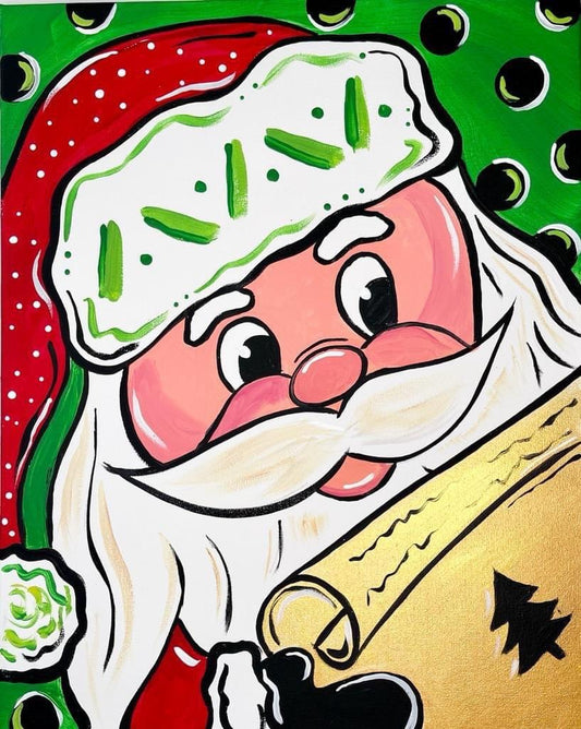 Santa Paint Party - Saturday 12/21 10-noon