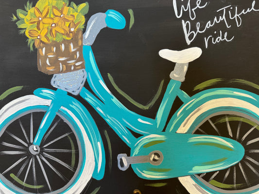 Spring Bike Art Kit – Paint at Your Own Pace