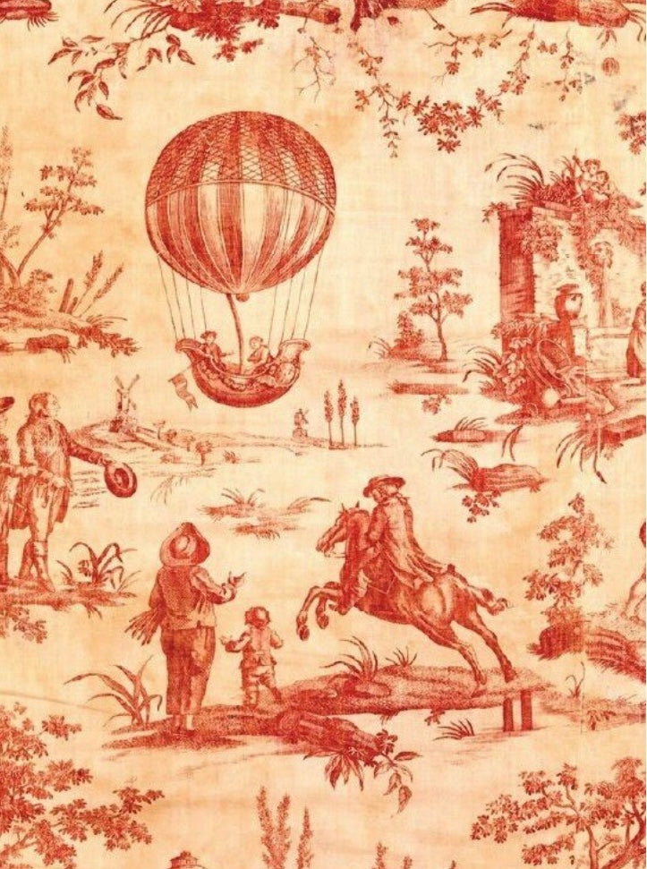 Red Toile