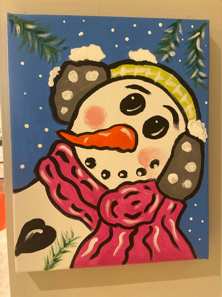 Snowman Matte 11 x 14